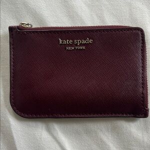 Kate Spade Deep durple Card Holder